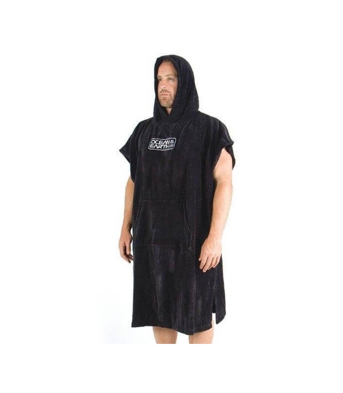 O&E Hooded Poncho Surf