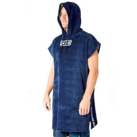 O&E Hooded Poncho Surf
