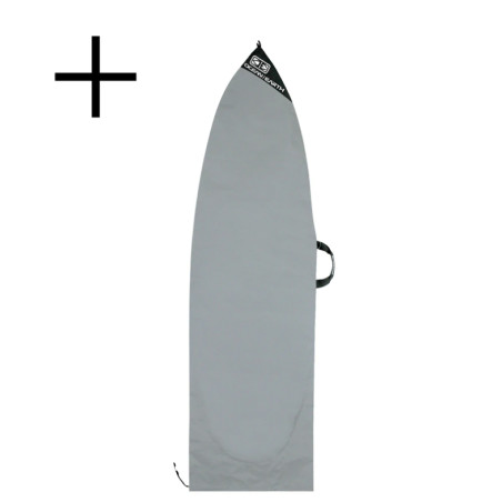 Triple Coffin Shortboard Board Cover Ocean & Earth