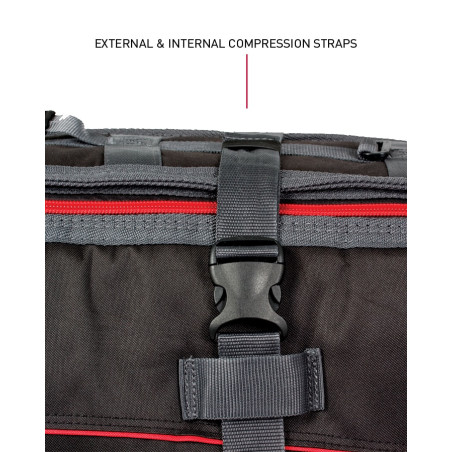 Funda O&E Triple Wheel Shortboard Cover