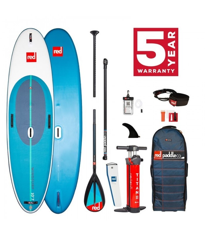 TABLA SUP HINCHABLE RED PADDLE CO WINDSURF 10'7"