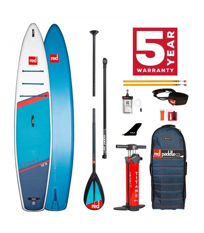 TABLA SUP HINCHABLE RED PADDLE CO SPORT 12´6"