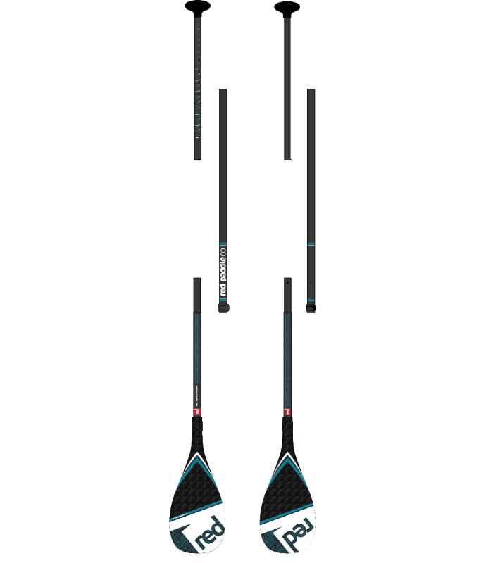 REMO Red Paddle Co Carbon 3P Leverlock