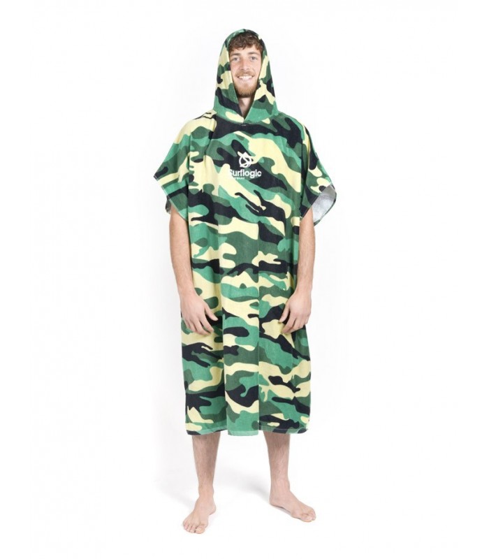 Poncho Surf surf camuflaje