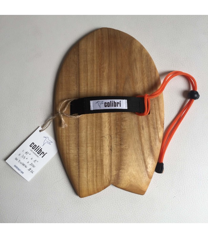 Handplane Colibrí 12" Strap Black