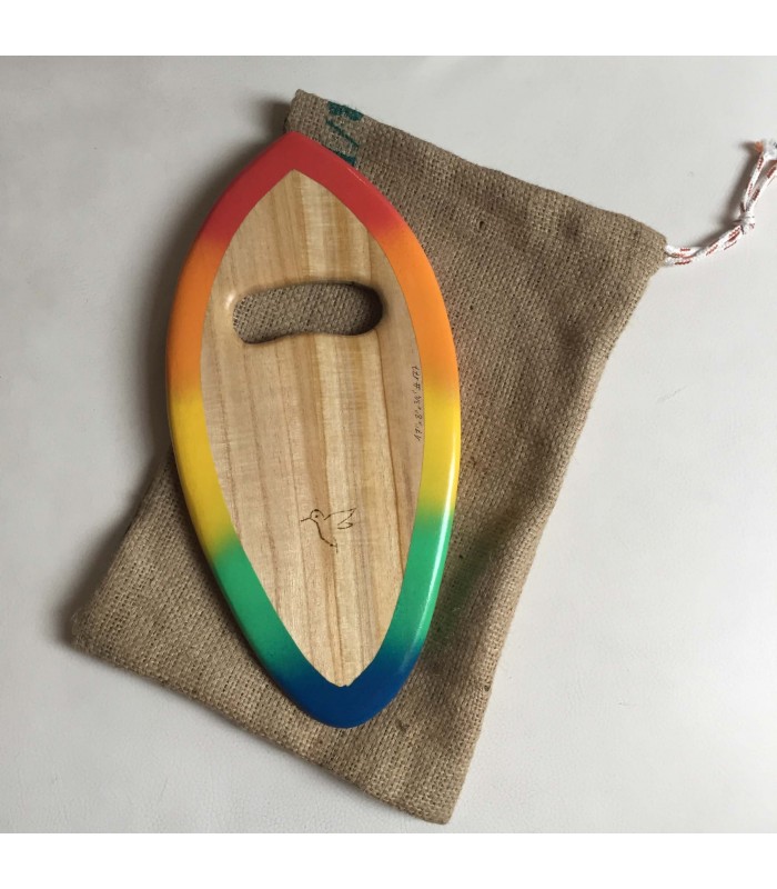 Handplane Colibrí 17" Rainbow
