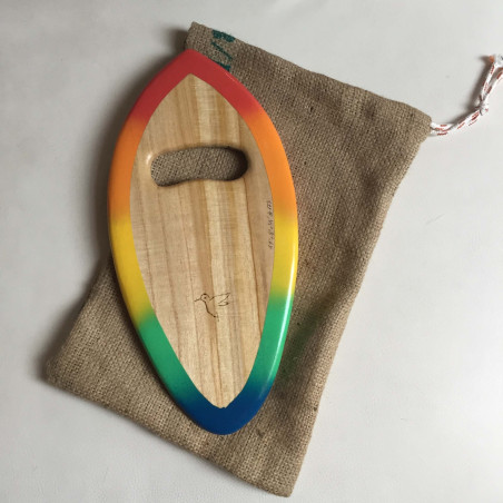 Handplane Colibrí 17" Rainbow