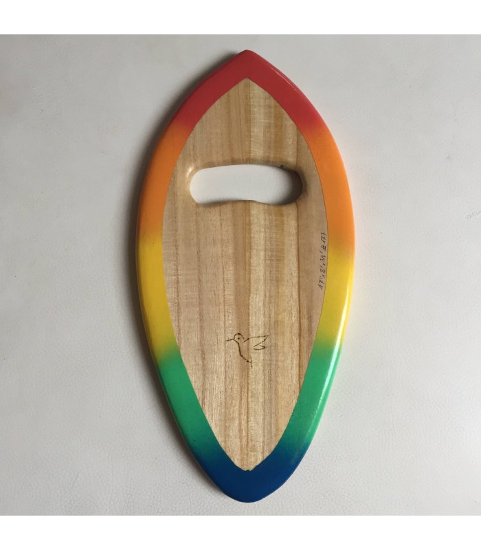 Handplane Colibrí 17" Rainbow