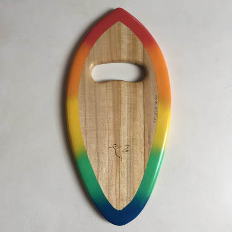 Handplane Colibrí 17" Rainbow