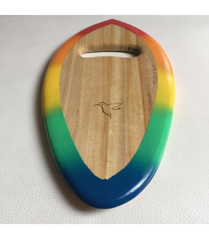 Handplane Colibrí 17" Rainbow