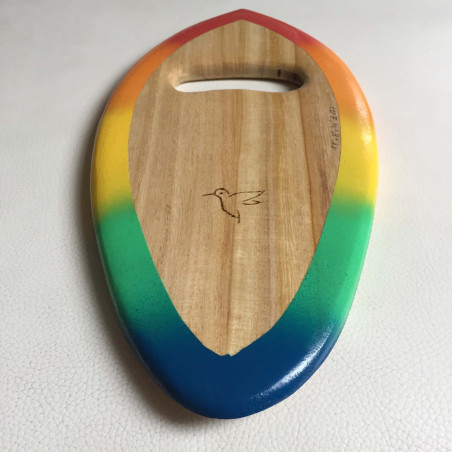 Handplane Colibrí 17" Rainbow