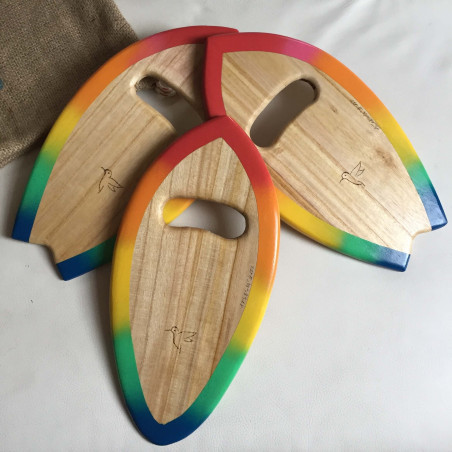Handplane Colibrí 17" Rainbow