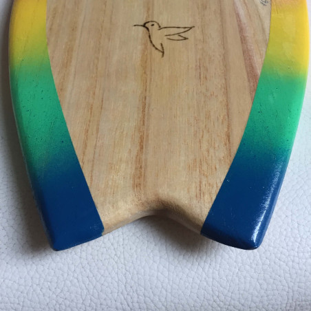 Handplane Colibrí 17" Rainbow