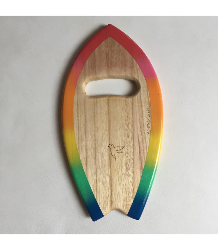 Handplane Colibrí 16" Rainbow