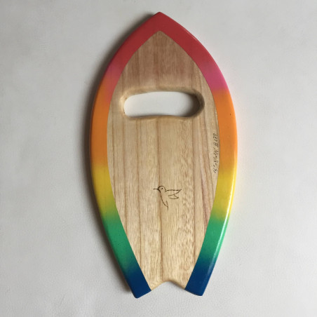 Handplane Colibrí 16" Rainbow
