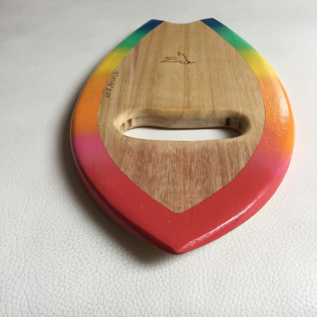 Handplane Colibrí 16" Rainbow