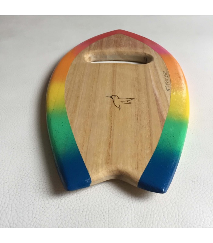 Handplane Colibrí 16" Rainbow