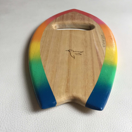 Handplane Colibrí 16" Rainbow