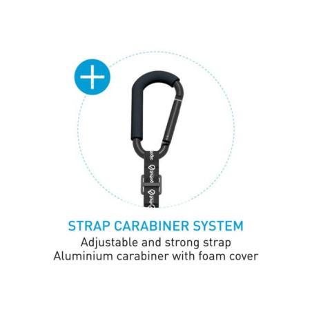 Percha para accesorios de neopreno sistema doble