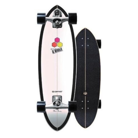 Skate Carver Black Beauty 31.75" C7 Raw