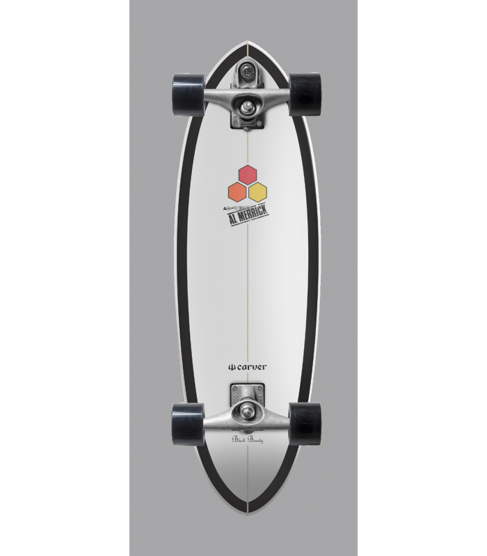 Skate Carver Black Beauty 31.75" C7 Raw