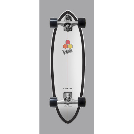 Skate Carver Black Beauty 31.75" C7 Raw