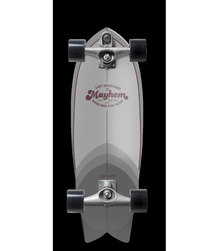 Skate …Lost X Carver RNF Retro 29.5” C7 Raw