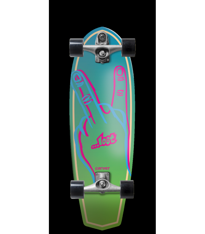 Skate …Lost X Carver Plank 31” C7 Raw