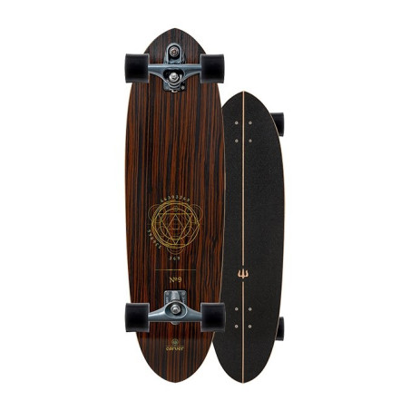 SurfSkate Carver 35" Haedron Nº 9 C7 Graphite