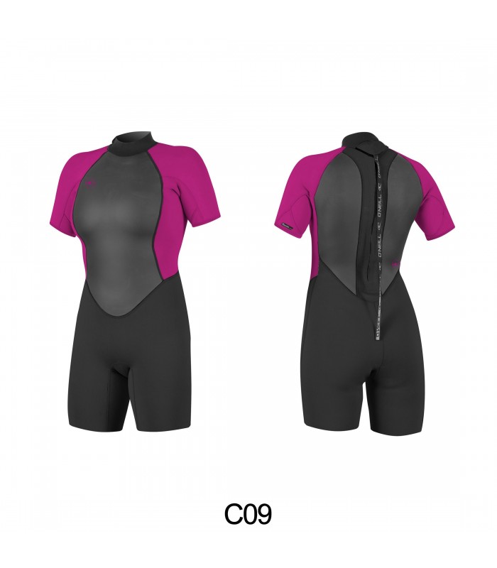 ONEILL MUJER REACTOR-2 2MM BACK ZIP S/S SPRING