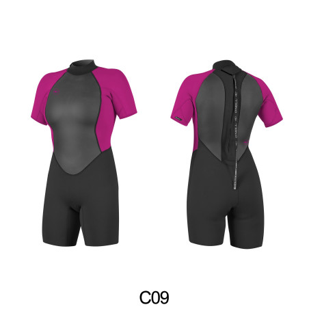ONEILL MUJER REACTOR-2 2MM BACK ZIP S/S SPRING