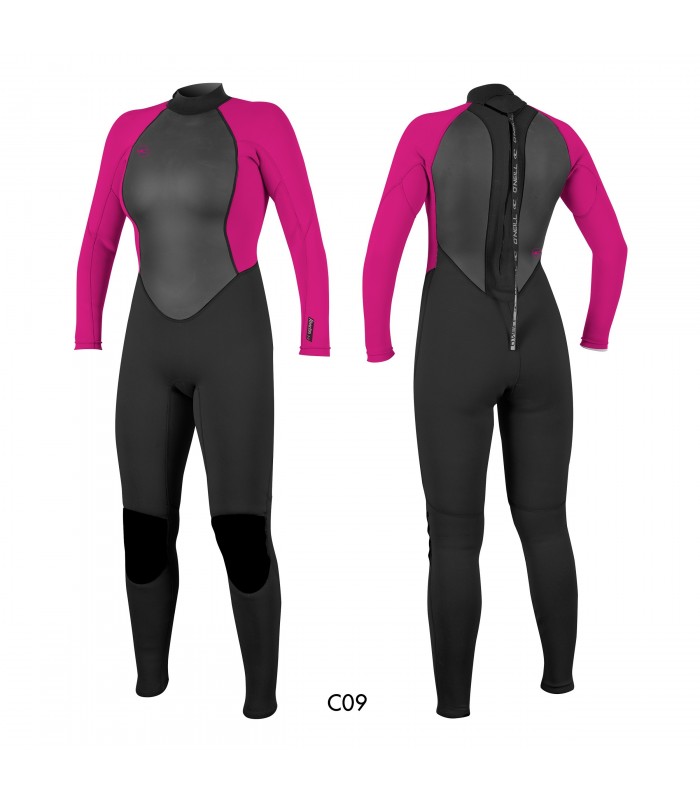 ONEILL MUJER REACTOR-2 3/2 BACK ZIP FULL