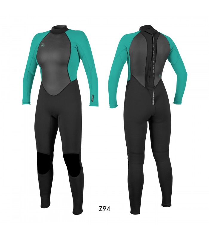ONEILL MUJER REACTOR-2 3/2 BACK ZIP FULL