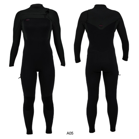 ONEILL MUJER HYPERFREAK 3/2+ CHEST ZIP FULL