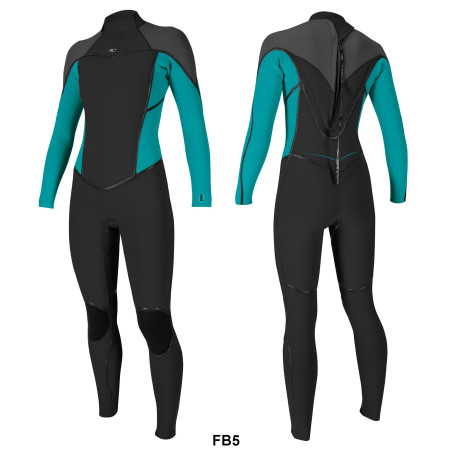 ONEILL MUJER PSYCHO ONE 4/3 BACK ZIP FULL