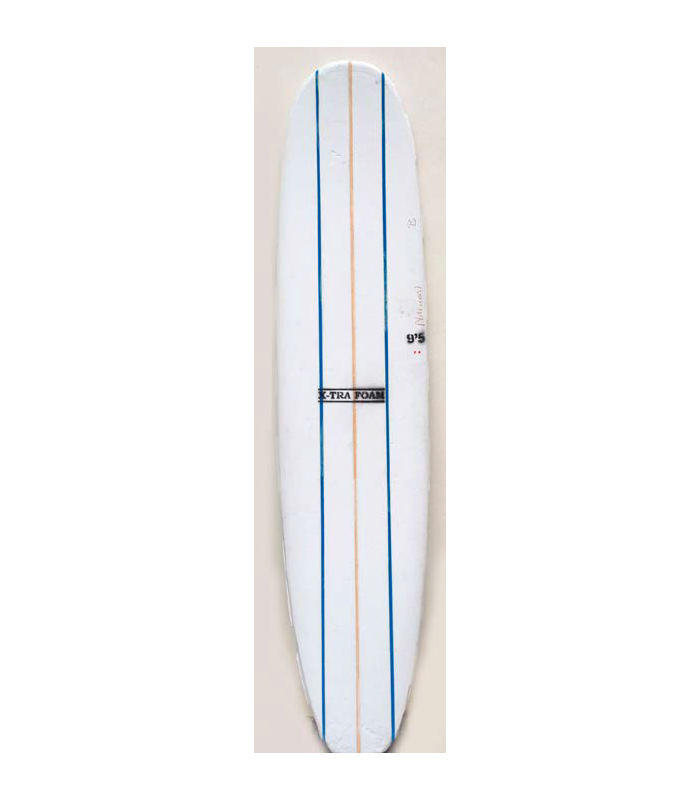 FOAM 9`5 Natural triple stringer alta densidad azul