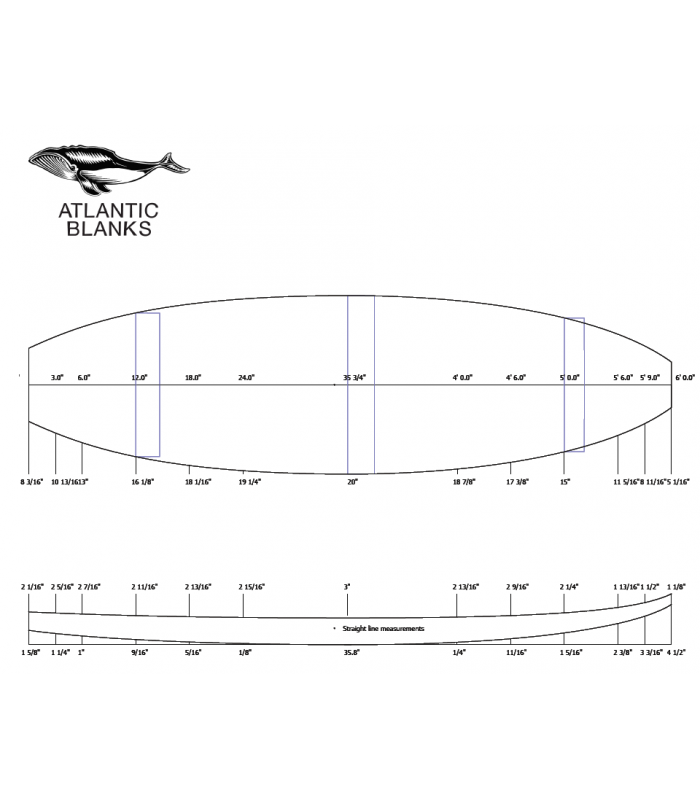 Atlantic Blanks 6´0 SB
