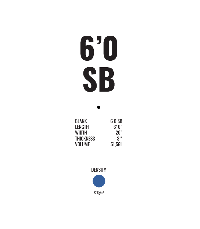 Atlantic Blanks 6´0 SB