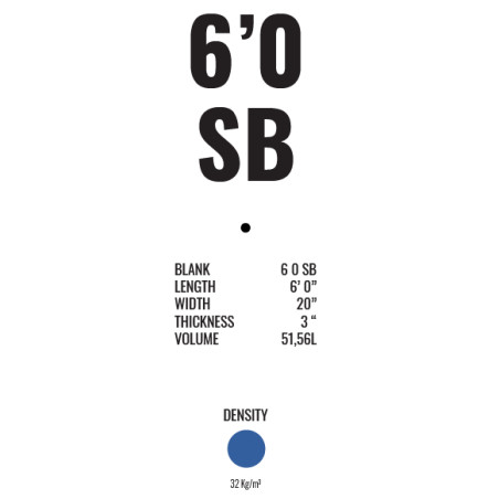 Atlantic Blanks 6´0 SB