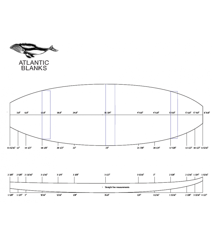 Atlantic Blanks 6´0 SB F