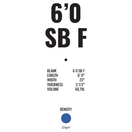 Atlantic Blanks 6´0 SB F