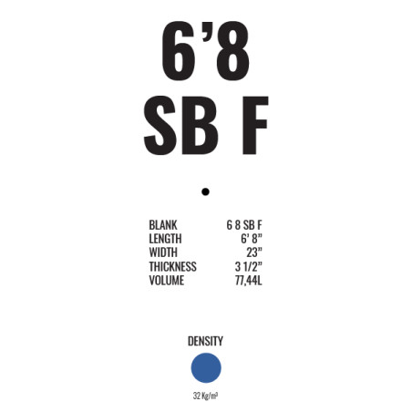 Atlantic Blanks 6´8 SB F