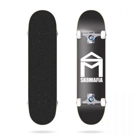 "House Logo" Black 7.75"x31.75" Complete Sk8Mafia