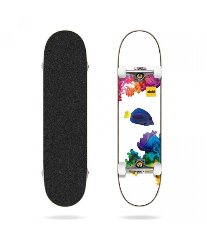 Coral 7.87" MC Complete Skateboard Aloiki