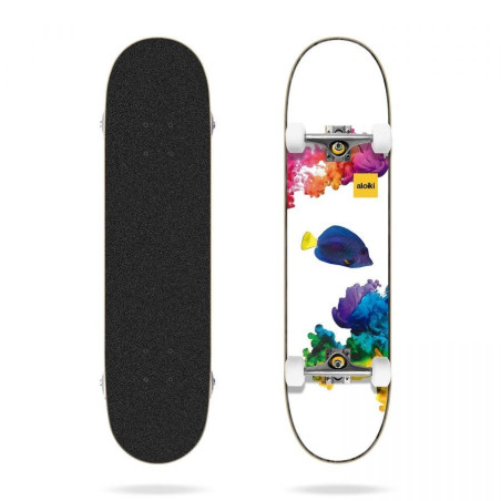 Coral 7.87" MC Complete Skateboard Aloiki