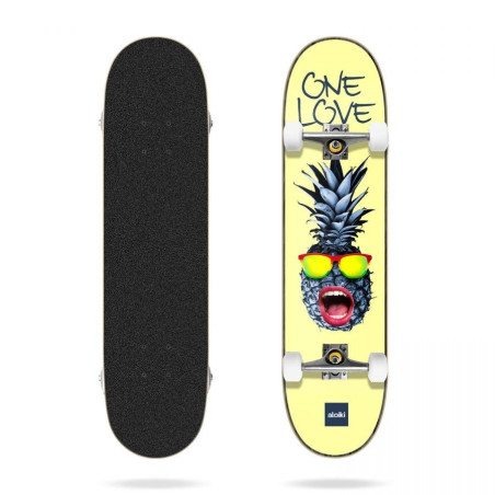 One Love 8.0" MC Complete Skateboard Aloiki