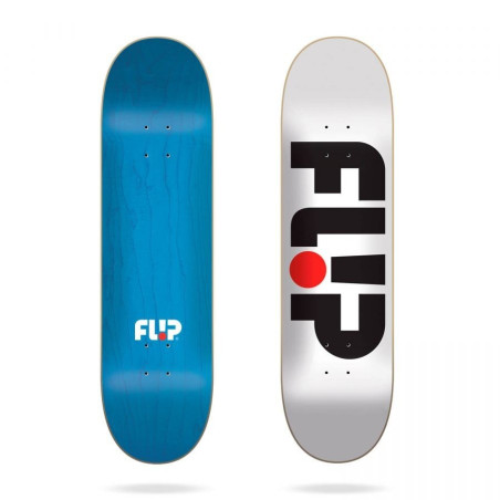 Tabla Skate Flip Odyssey Logo White 8.13"x32.0"