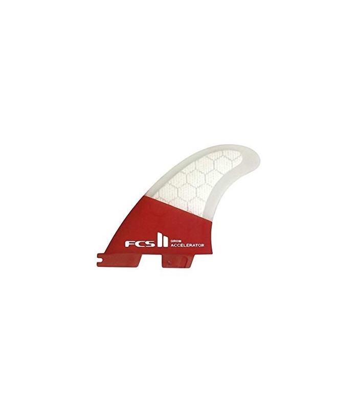 Quillas FCS 2 Accelerator PC Red Mood M Tri Fins