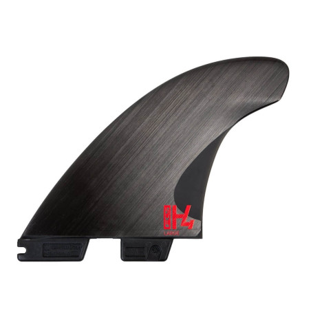 Quillas FCS 2 H4 Smoke Tri Fins