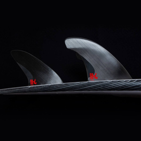 Quillas FCS 2 H4 Smoke Tri Fins
